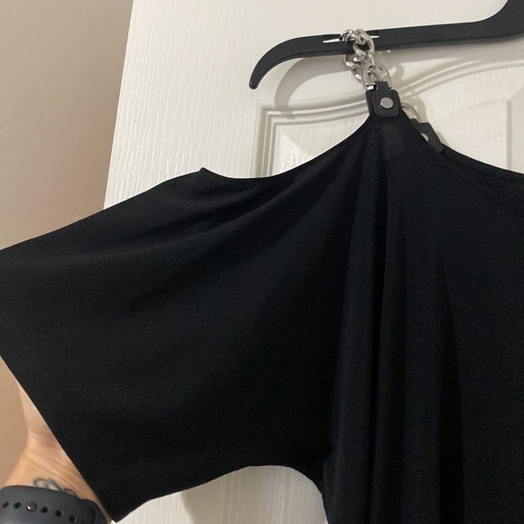 𝅺NWT Small Michael Kors Cold Shoulder Dress Capsule - Picture 6 of 8